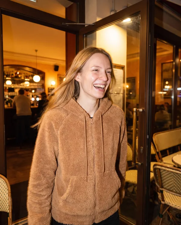 Satin Eve styling: Faux Teddy Hooded Zip Jacket