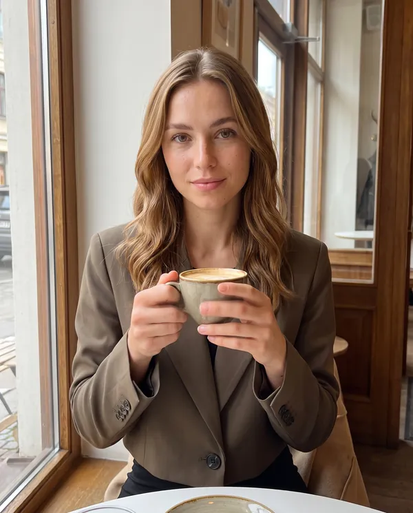 Satin Eve styling: Cropped One-Button Blazer