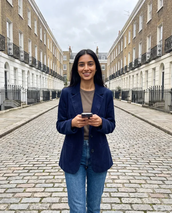 Satin Eve styling: Corduroy Relaxed Blazer